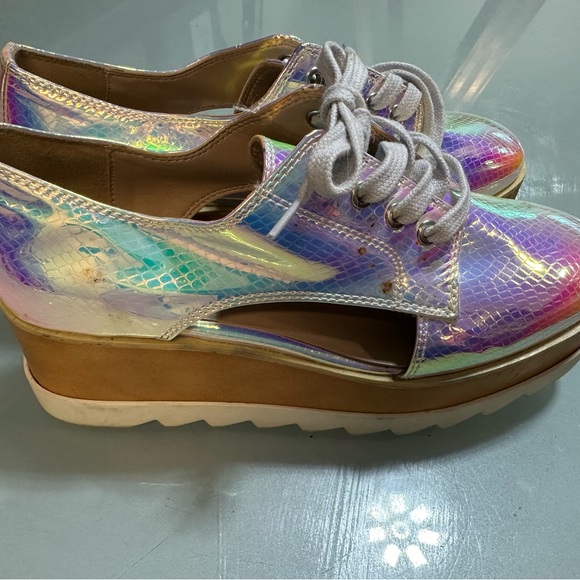 Also size 7.5 ladies platform shoes - Picture 3 of 4